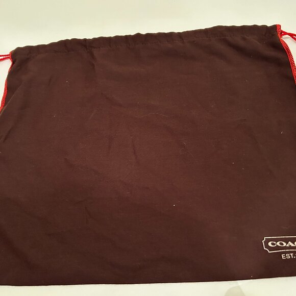 Coach Handbags - Genuine Coach Bag Cloth Purse Protector Duster Vintage